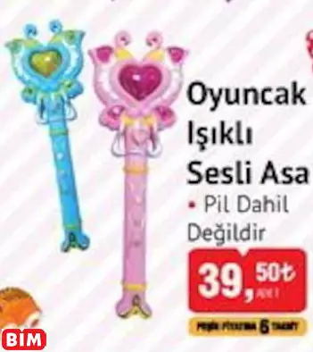 OYUNCAK IŞIKLI SESLİ ASA OYUNCAK IŞIKLI SESLİ ASA